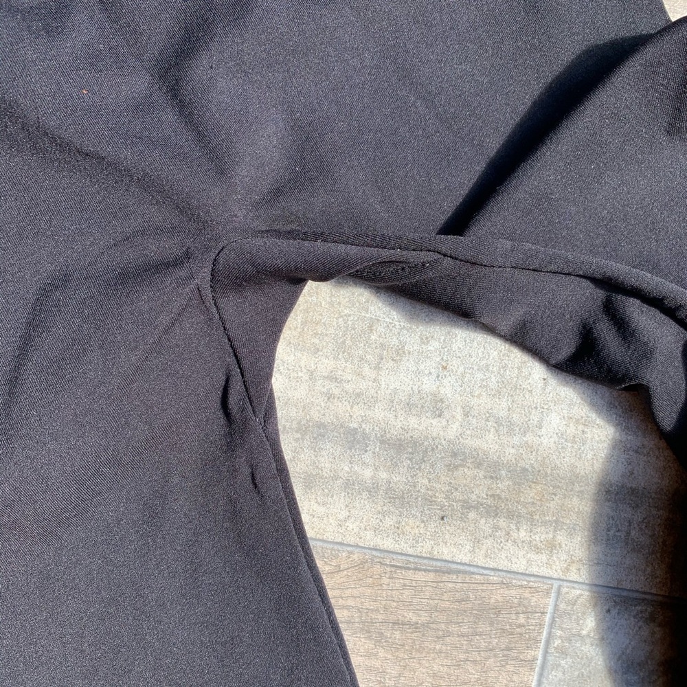 MATERNITY BUNDLE XS & SMALL BASICS IN BLACK INCLUDING PANTS, TANK & BELLY BAND - Picture 6 of 8